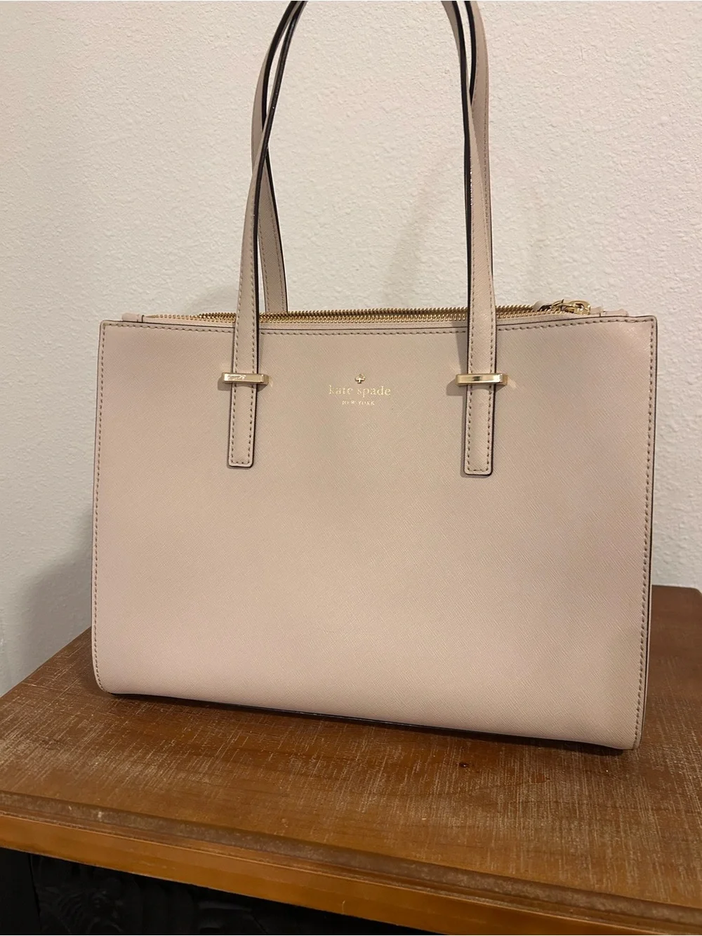 kate spade Cashew Milk Multi Leather Tote